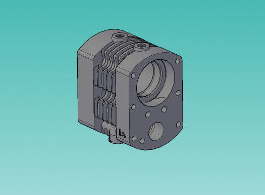 400/125 Hydraulische cilinderonderdelen van TlT Axial ventilator Hydraulische behuizing onderste QT400-15